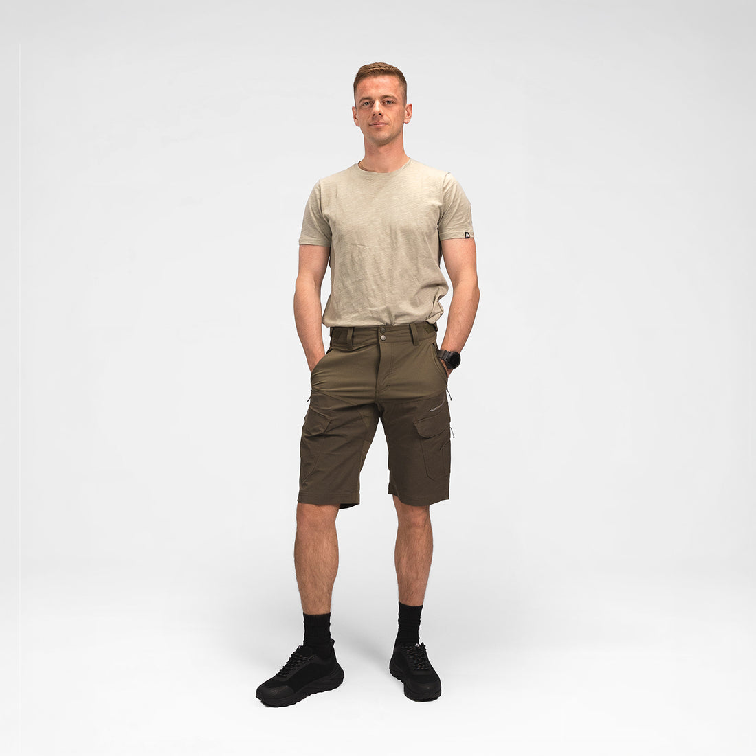 BE-3491OR Men's outdoor hybrid cargo shorts CASTOR