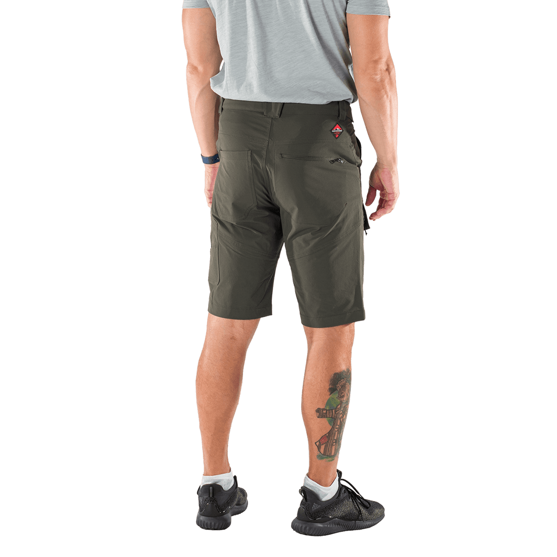 BE-3527OR men's trekking cargo stretch shorts AMADEUS