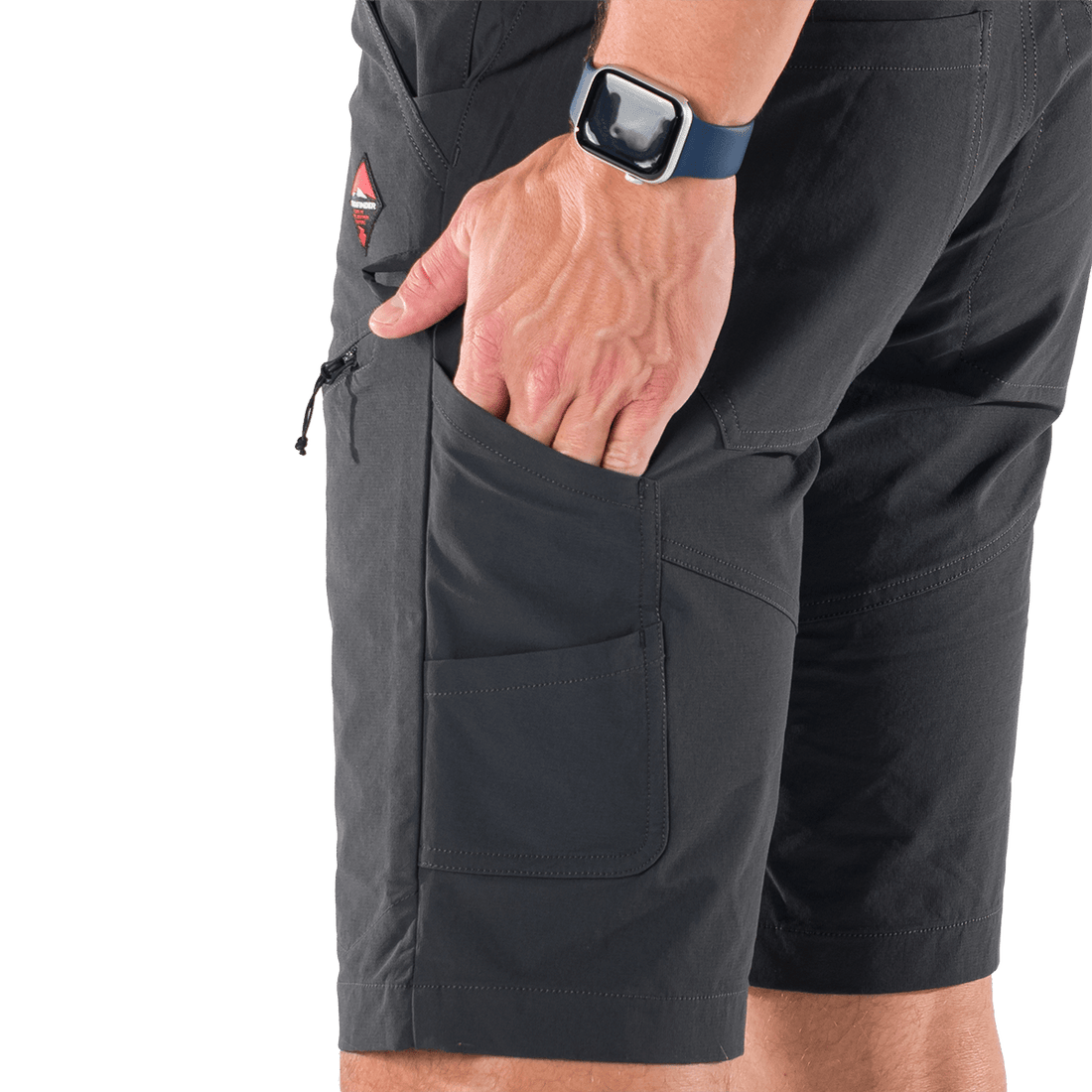 BE-3527OR men's trekking cargo stretch shorts AMADEUS