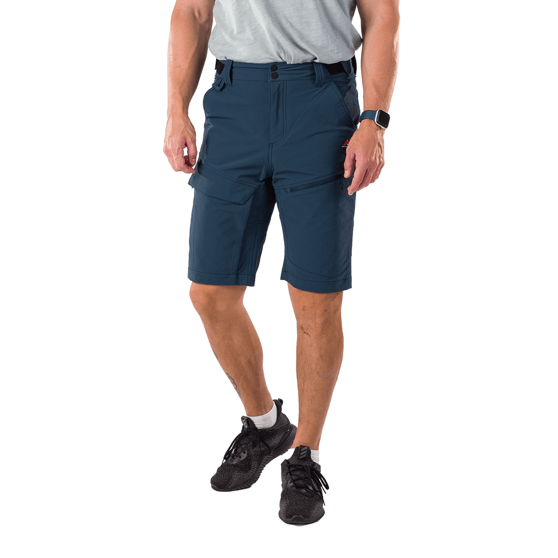 BE-3527OR men's trekking cargo stretch shorts AMADEUS
