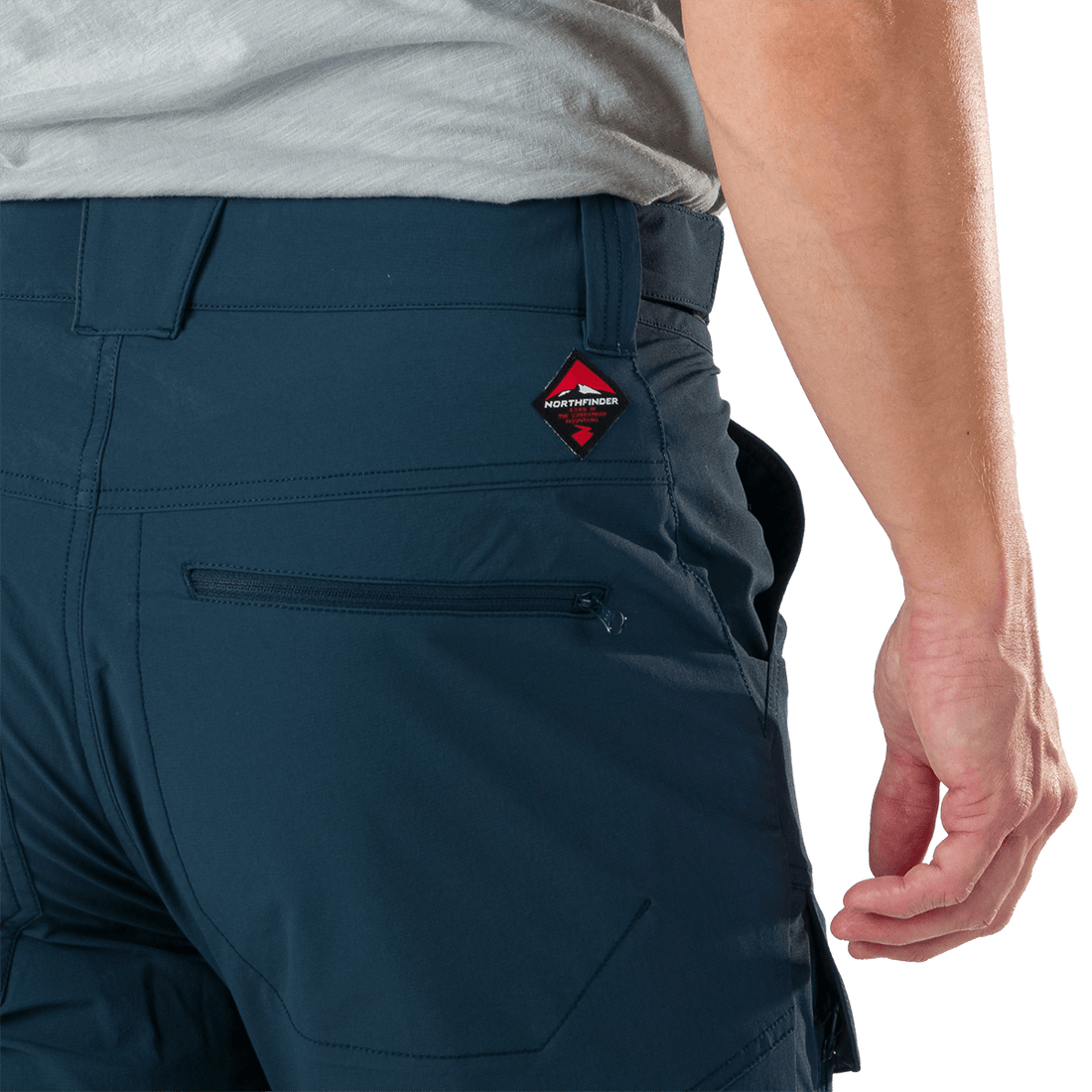 BE-3527OR men's trekking cargo stretch shorts AMADEUS