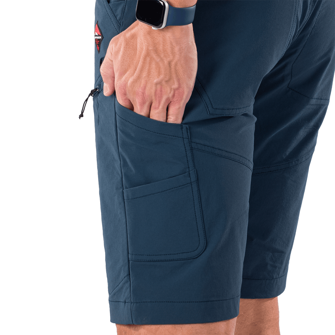 BE-3527OR men's trekking cargo stretch shorts AMADEUS