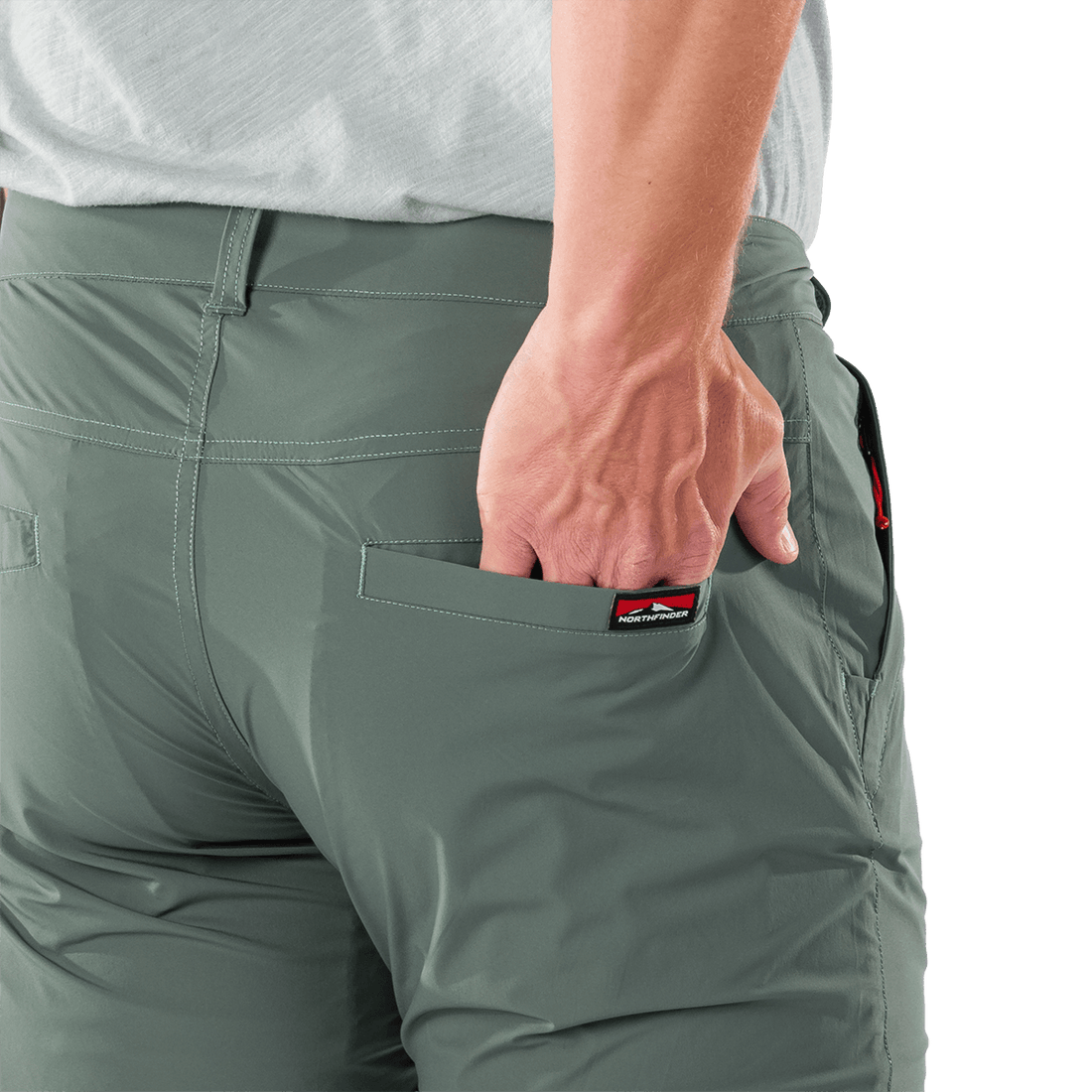 BE-3532OR men's urban lightweight shorts HALMO