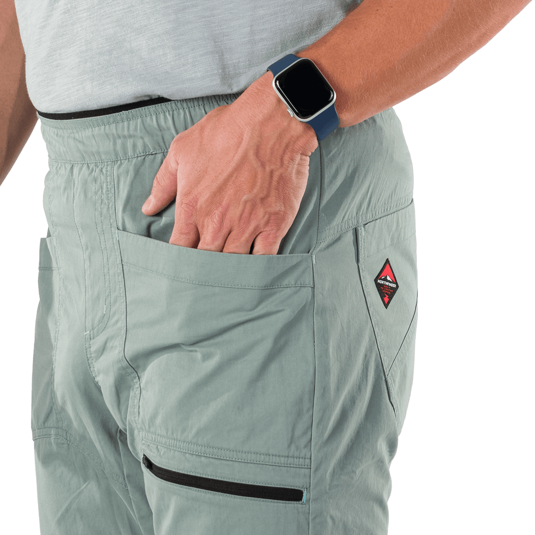 BE-3534OR men's outdoor comfort 3/4 shorts cotton style FORTUN