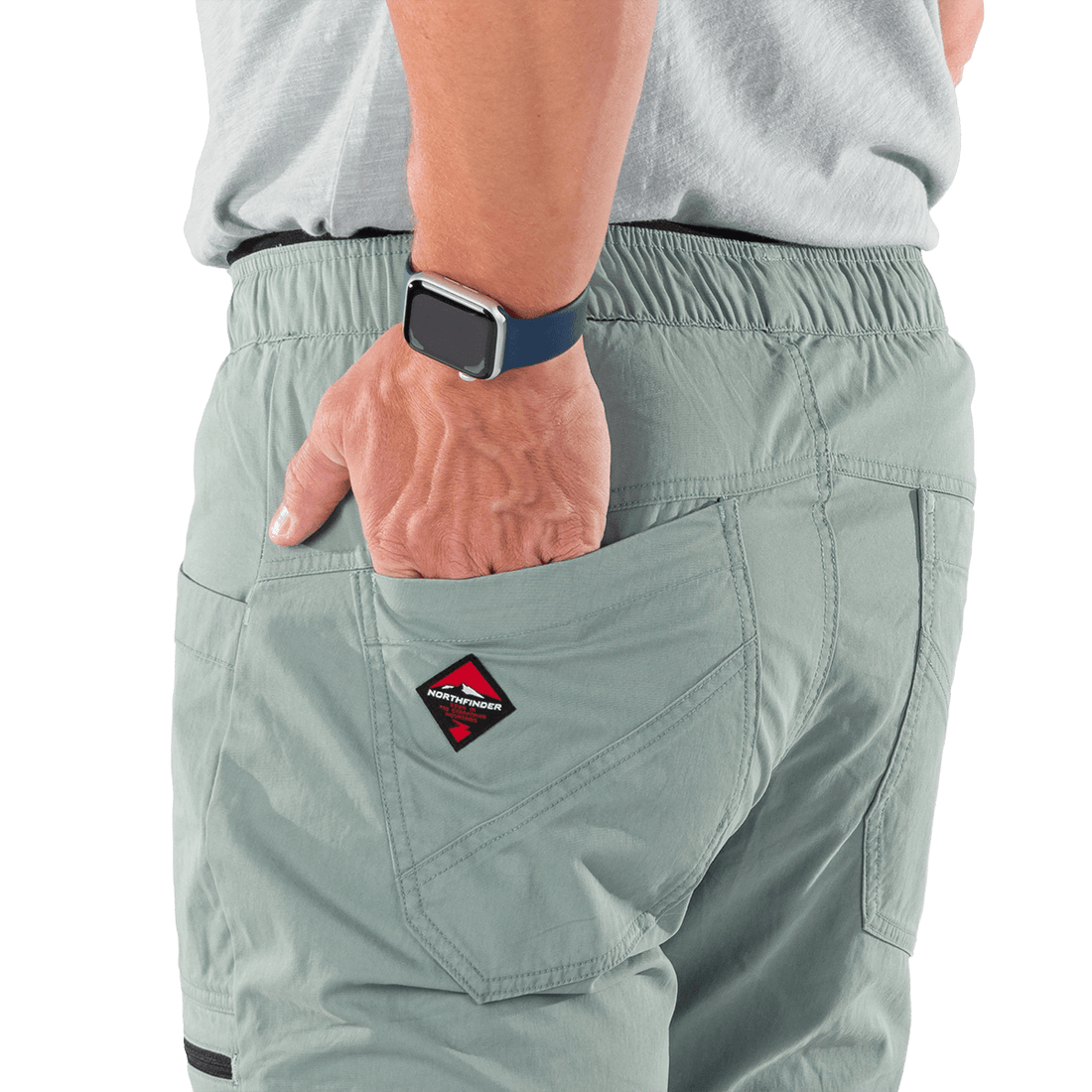 BE-3534OR men's outdoor comfort 3/4 shorts cotton style FORTUN