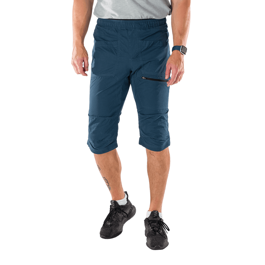 BE-3534OR men's outdoor comfort 3/4 shorts cotton style FORTUN