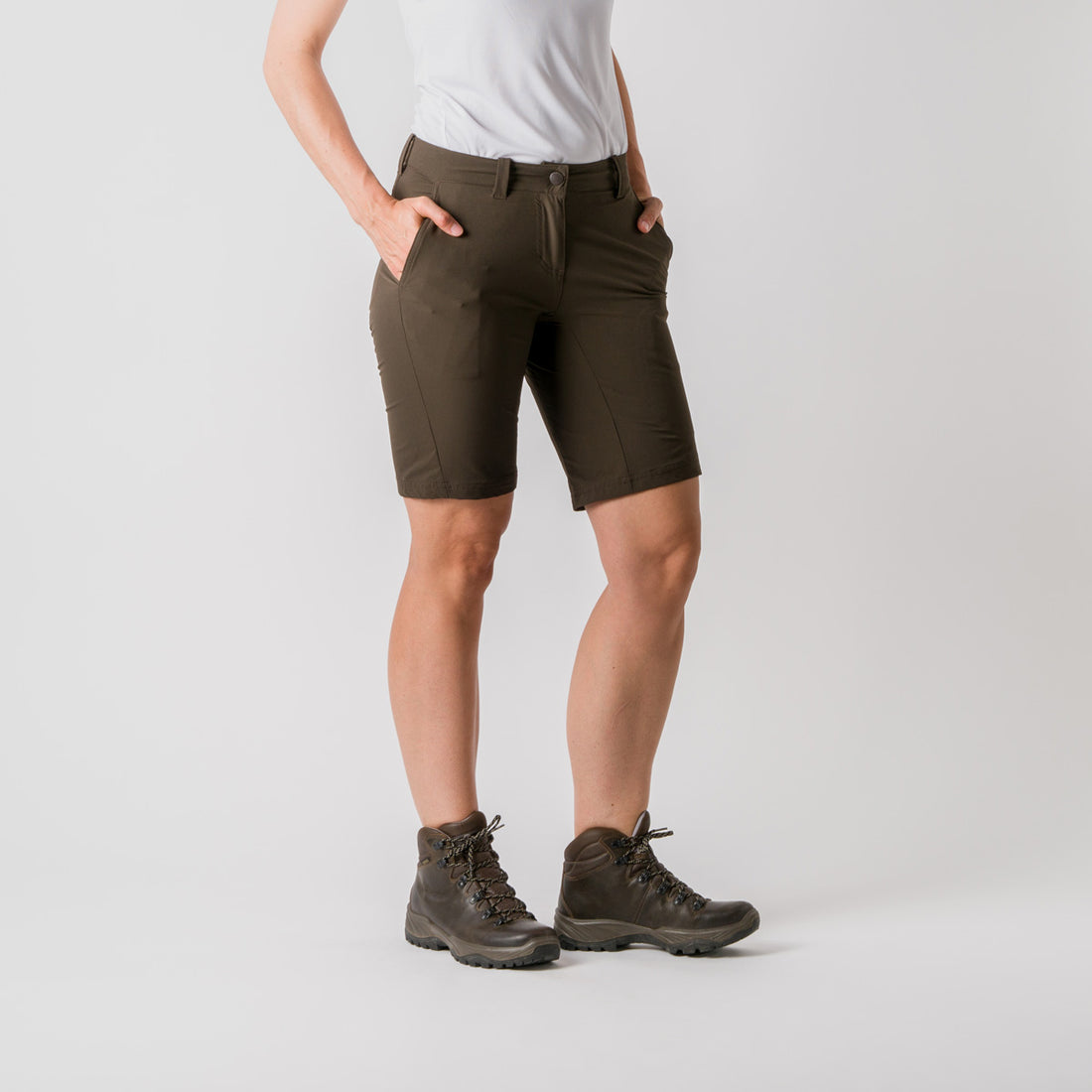 BE-4356AD women's stretch shorts adventure TAMIA