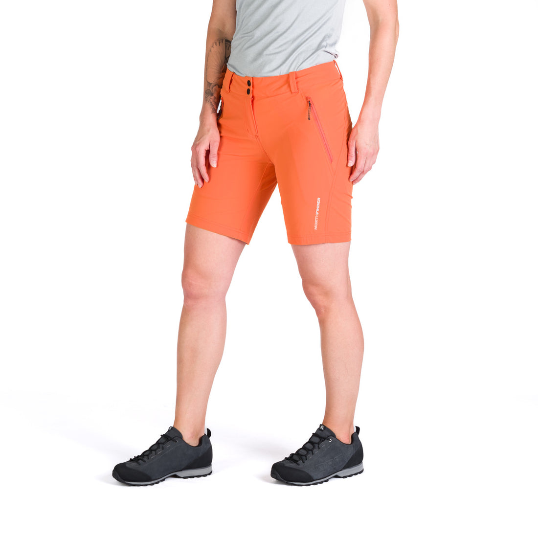 BE-4476OR women's trekking technical regular fit stretch shorts GLENDA