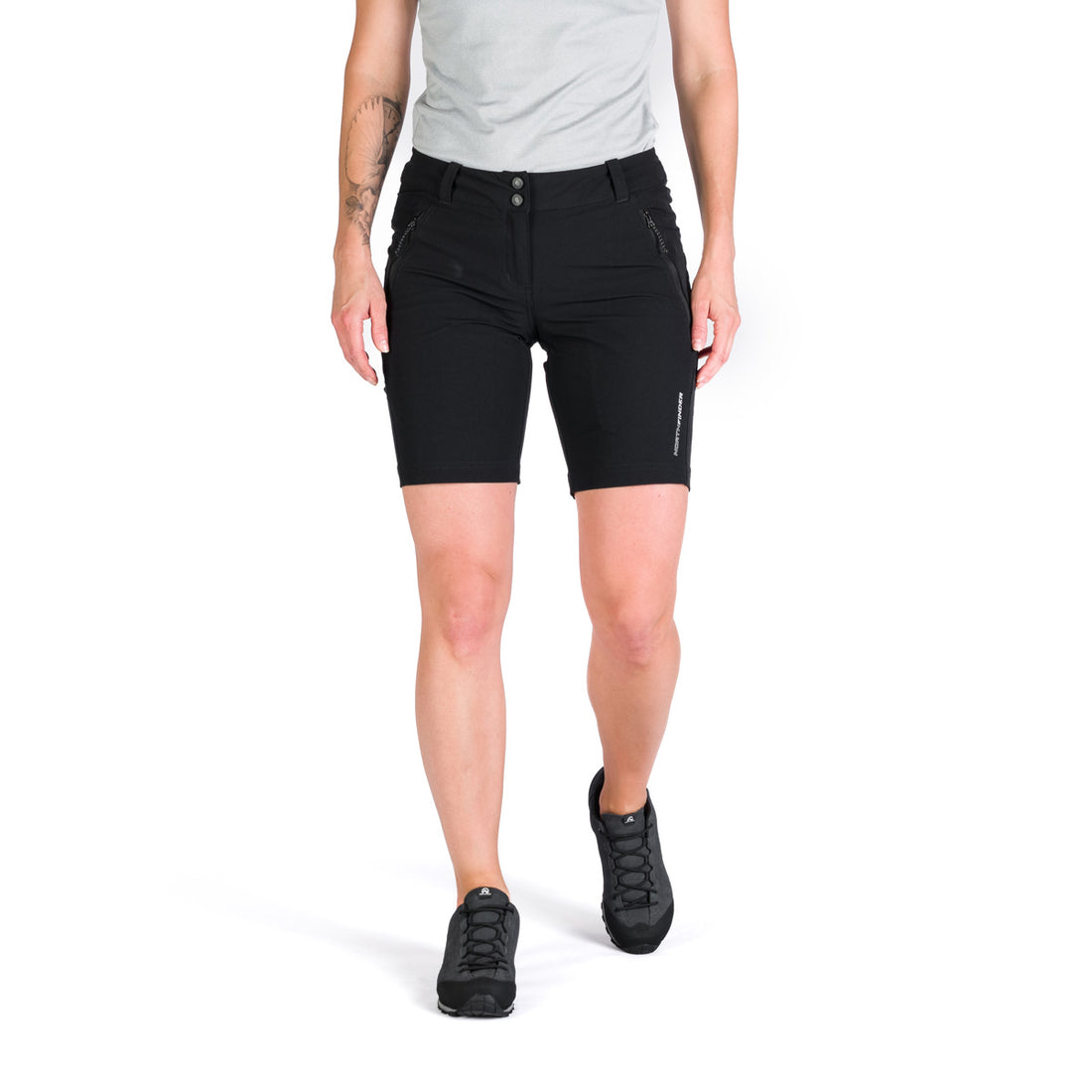 BE-4476OR women's trekking technical regular fit stretch shorts GLENDA