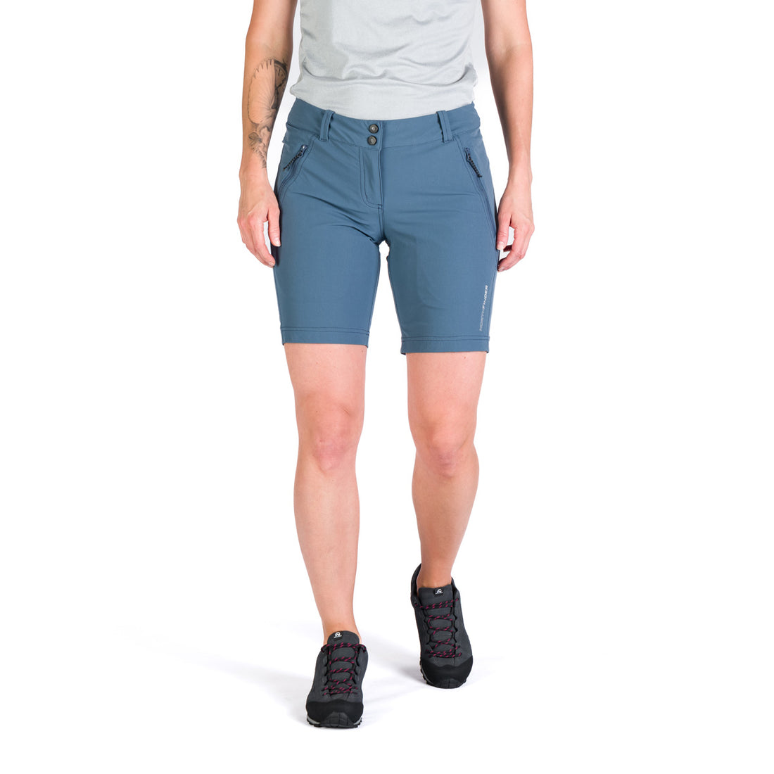 BE-4476OR women's trekking technical regular fit stretch shorts GLENDA