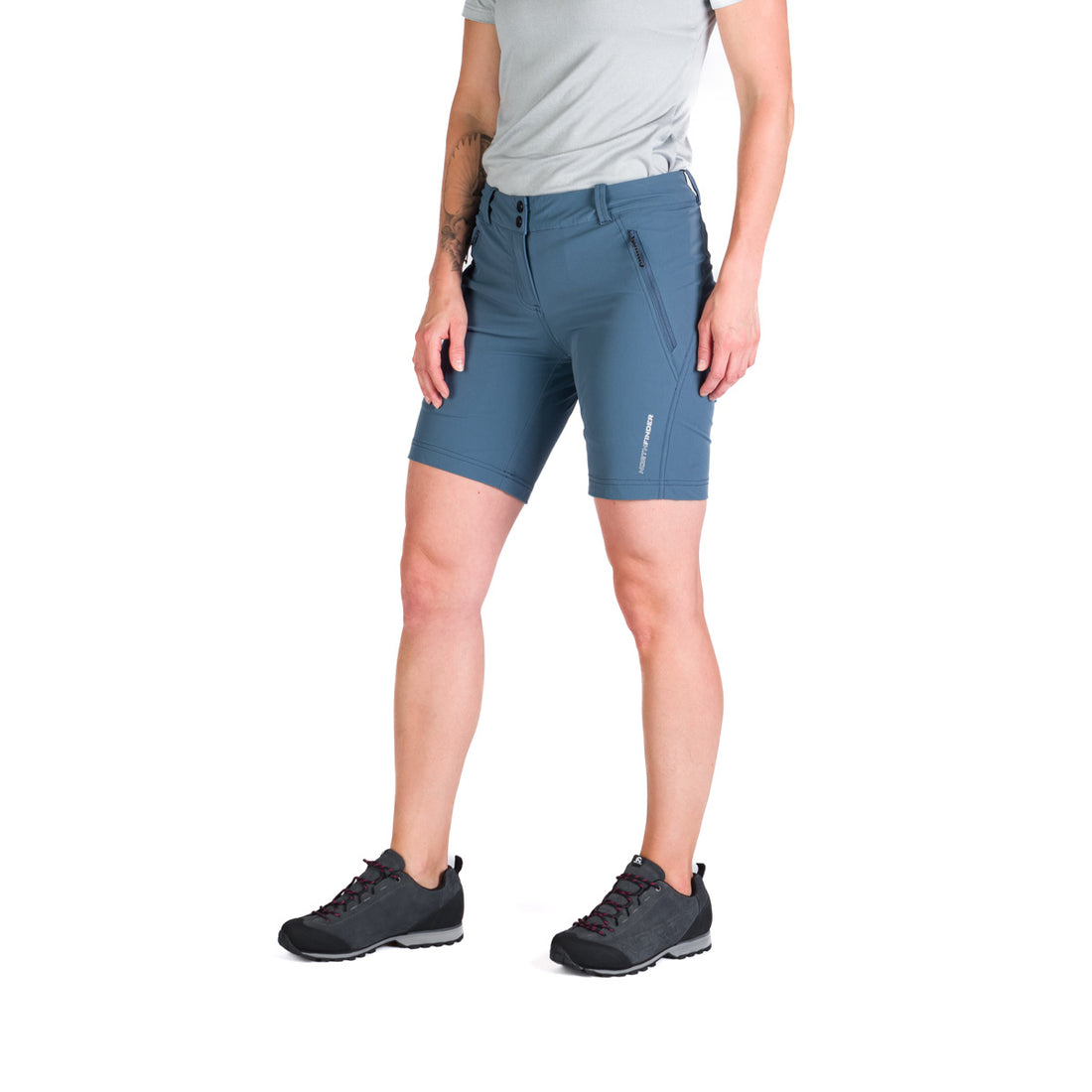 BE-4476OR women's trekking technical regular fit stretch shorts GLENDA