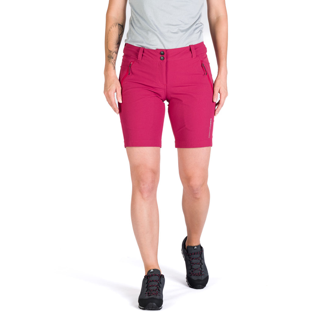BE-4476OR women's trekking technical regular fit stretch shorts GLENDA