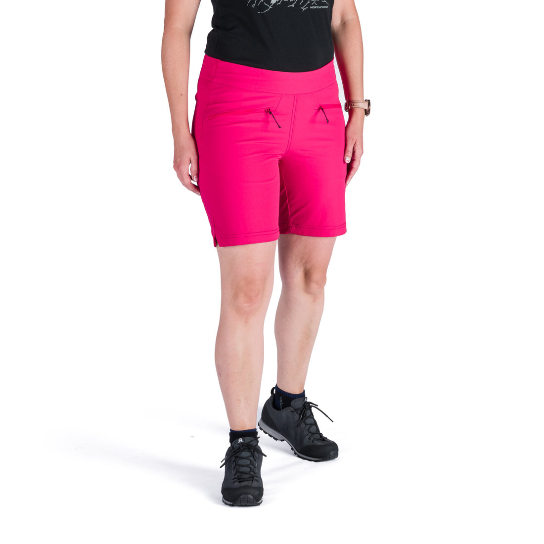 BE-4506OR women's trekking technical loose fit stretch shorts STACIE