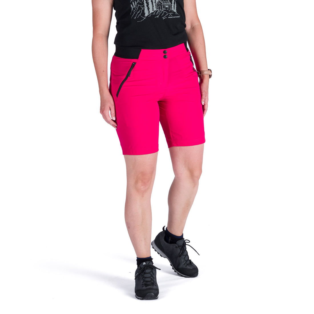 BE-4509OR women's hiking lightweight stretch shorts MISTI