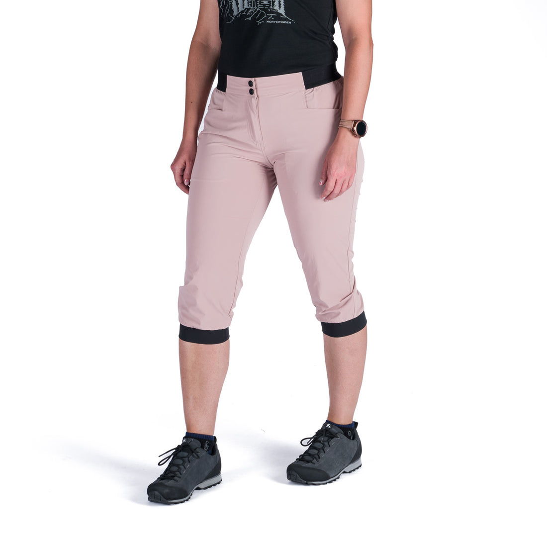 BE-4510OR women's trekking comfort lightweight stretch 3/4 shorts NIKKI