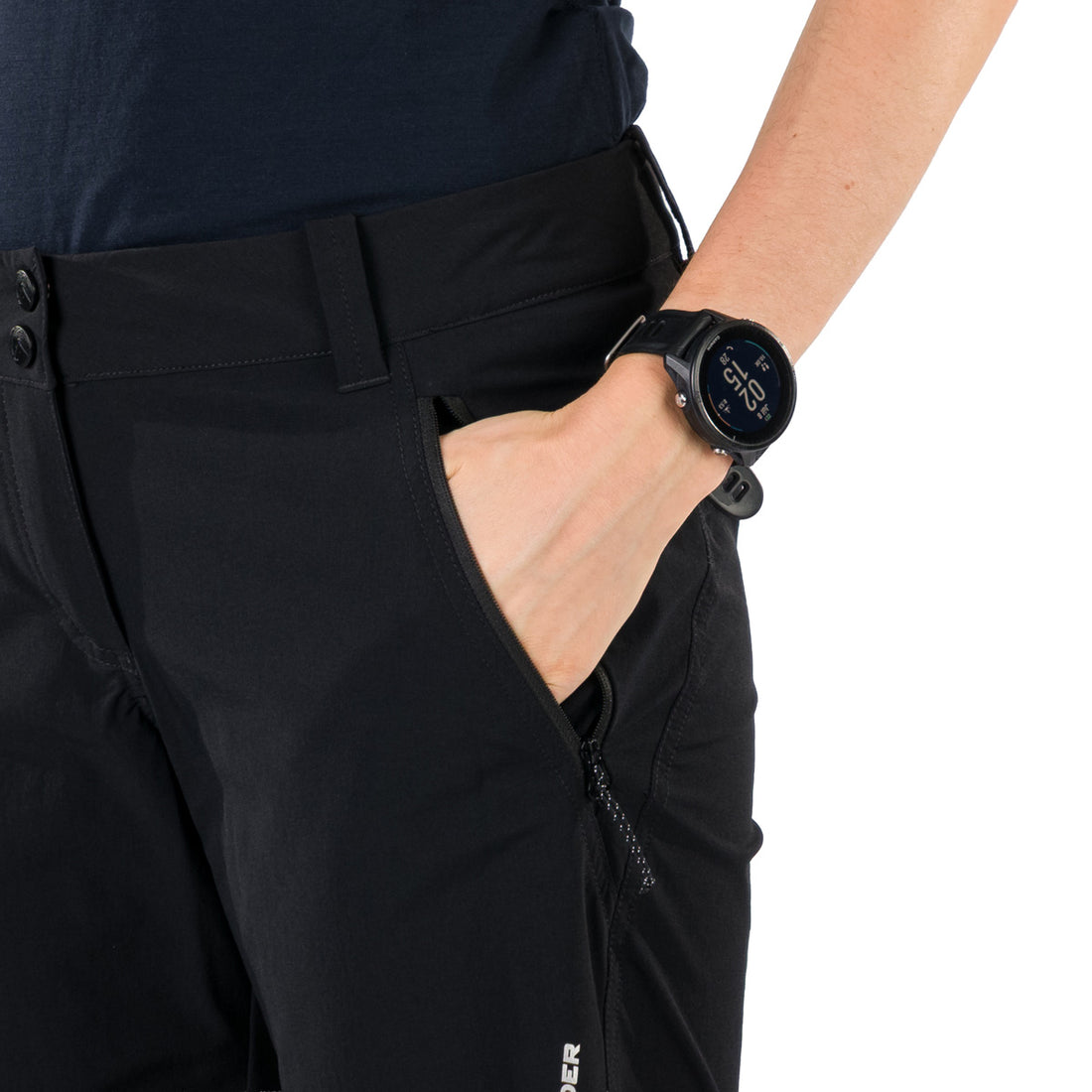 BE-4512OR women's trekking technical regular fit stretch shorts CHANDRA