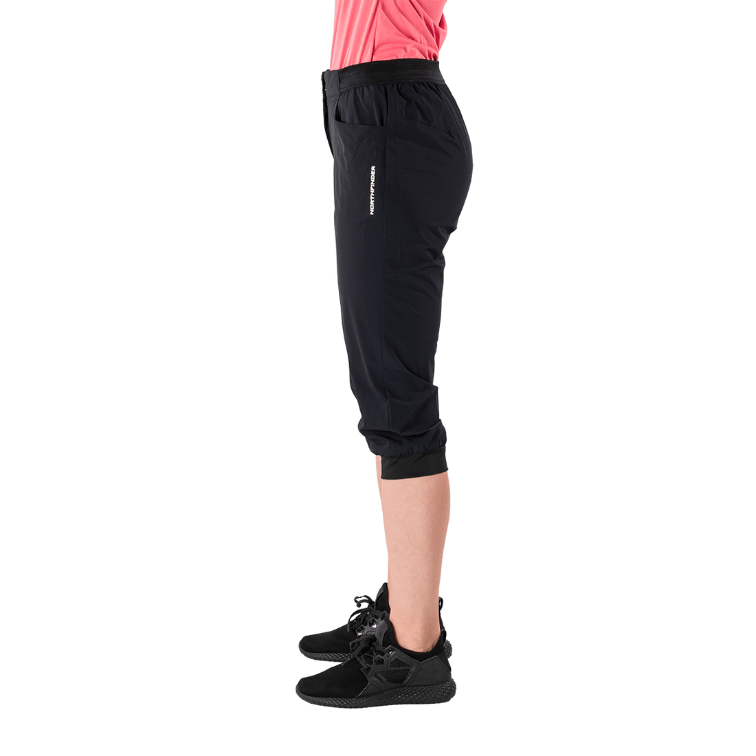 BE-4532OR women's comfort stretch 3/4 shorts FLOR