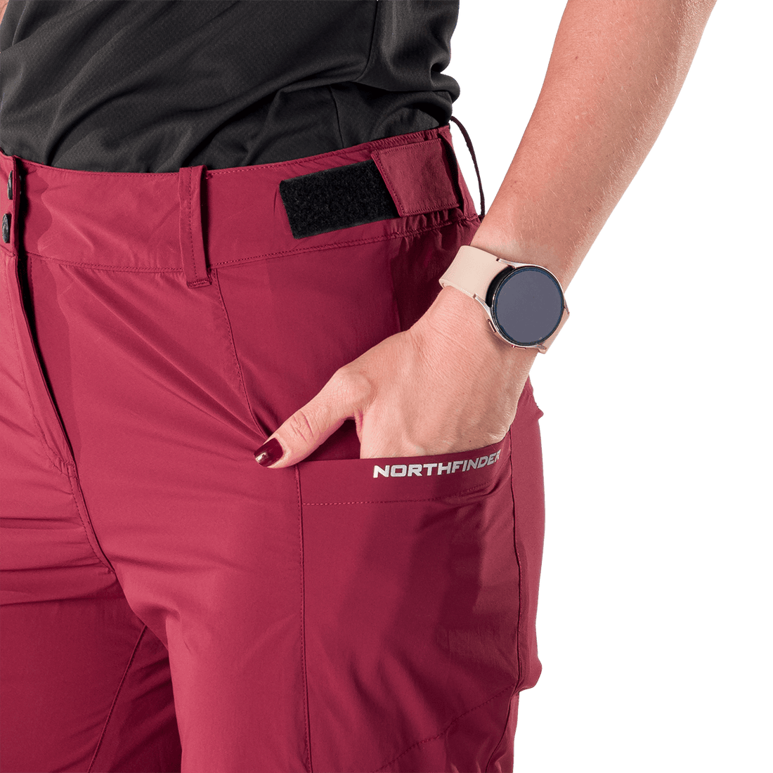 BE-4533OR women's trekking stretch shorts FLORENCIA