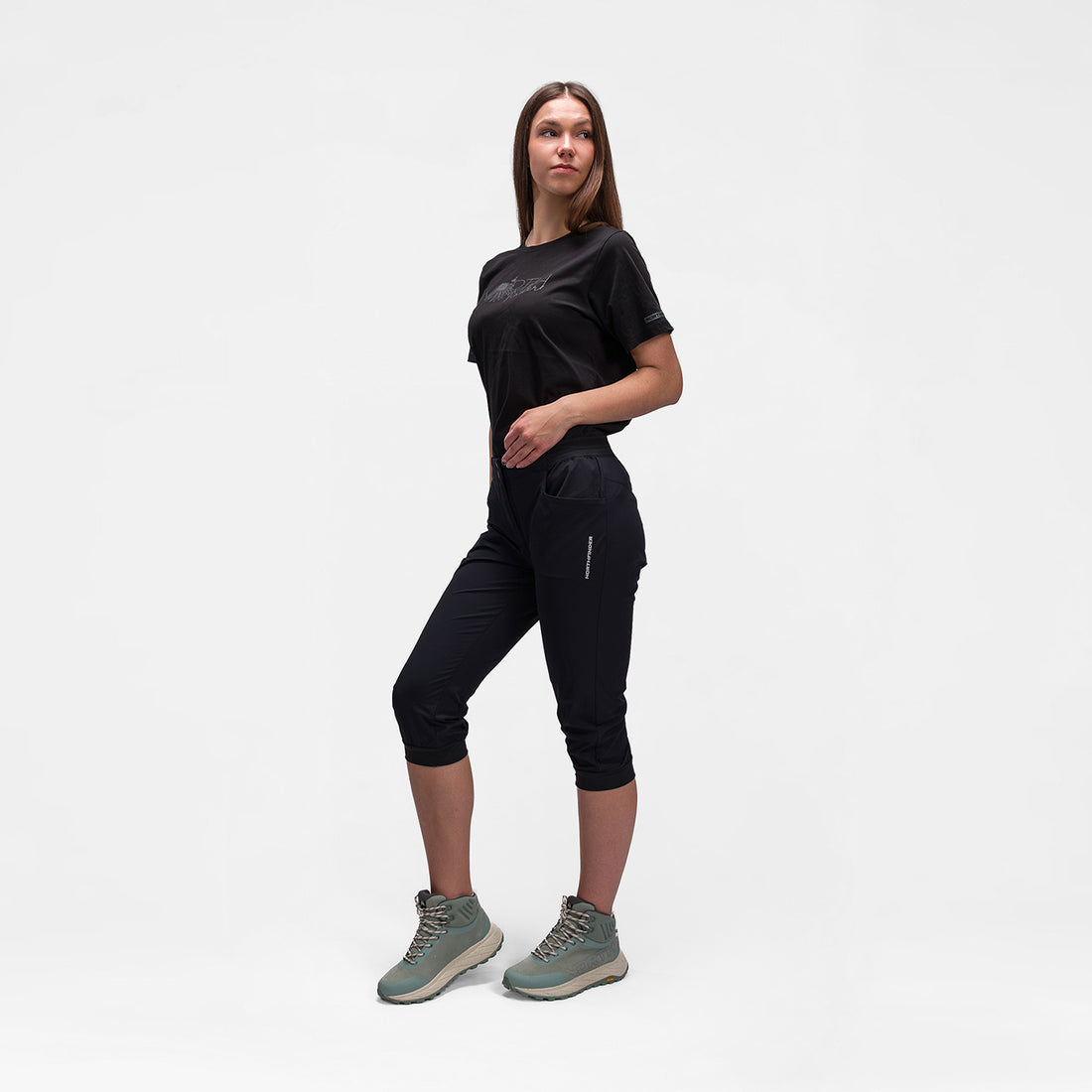 BE-4540OR women's comfort stretch 3/4 shorts GASPAROVA