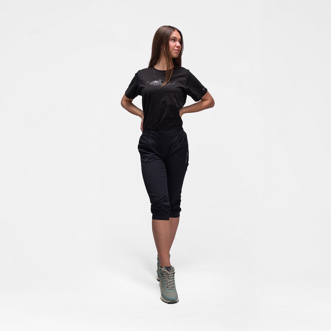 BE-4540OR women's comfort stretch 3/4 shorts GASPAROVA