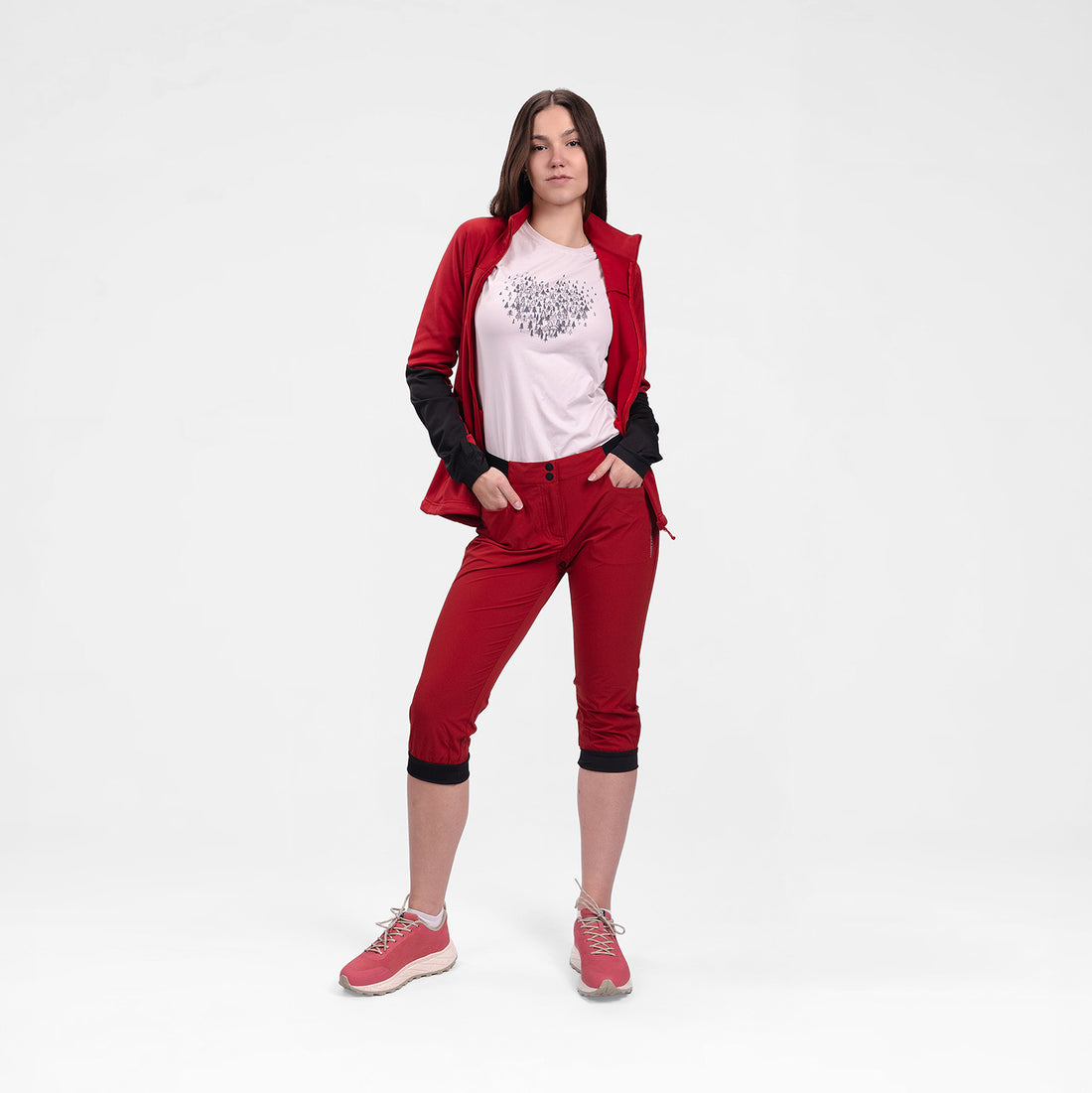 BE-4540OR women's comfort stretch 3/4 shorts GASPAROVA