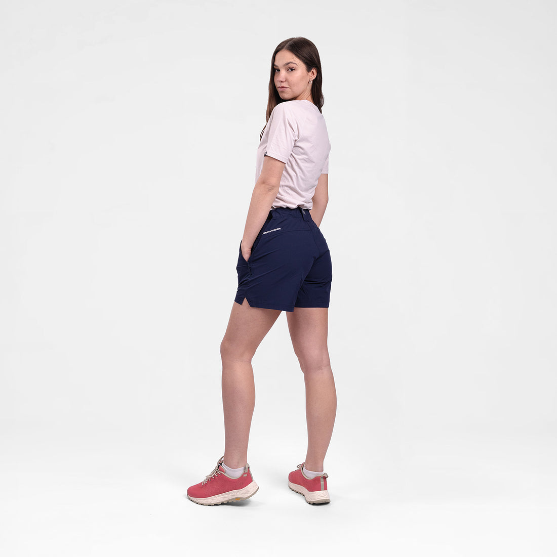 BE-4541OR women's trekking lightweight shorts KRIZNICA