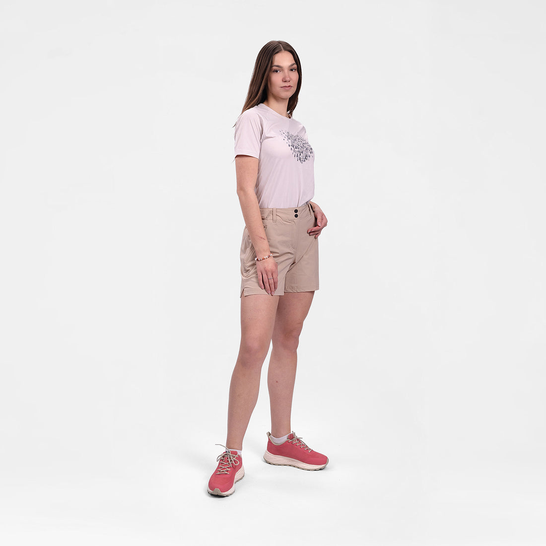 BE-4541OR women's trekking lightweight shorts KRIZNICA