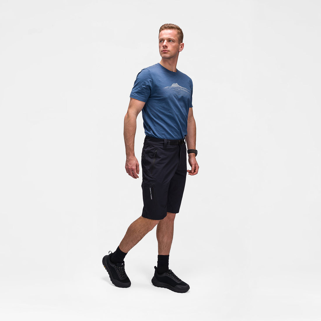 BE-50011OR men's outdoor stretch shorts CLARK