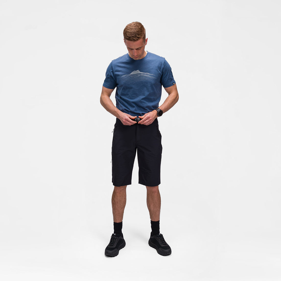 BE-50011OR men's outdoor stretch shorts CLARK