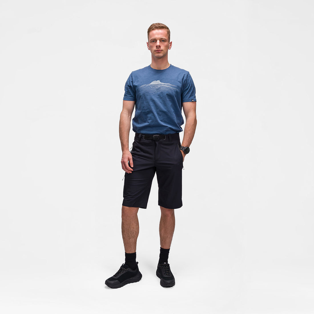 BE-50011OR men's outdoor stretch shorts CLARK