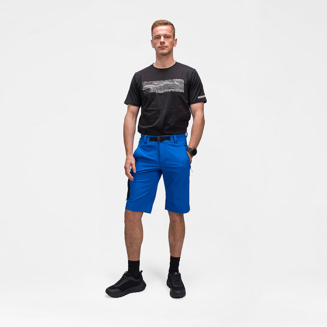 BE-50011OR men's outdoor stretch shorts CLARK