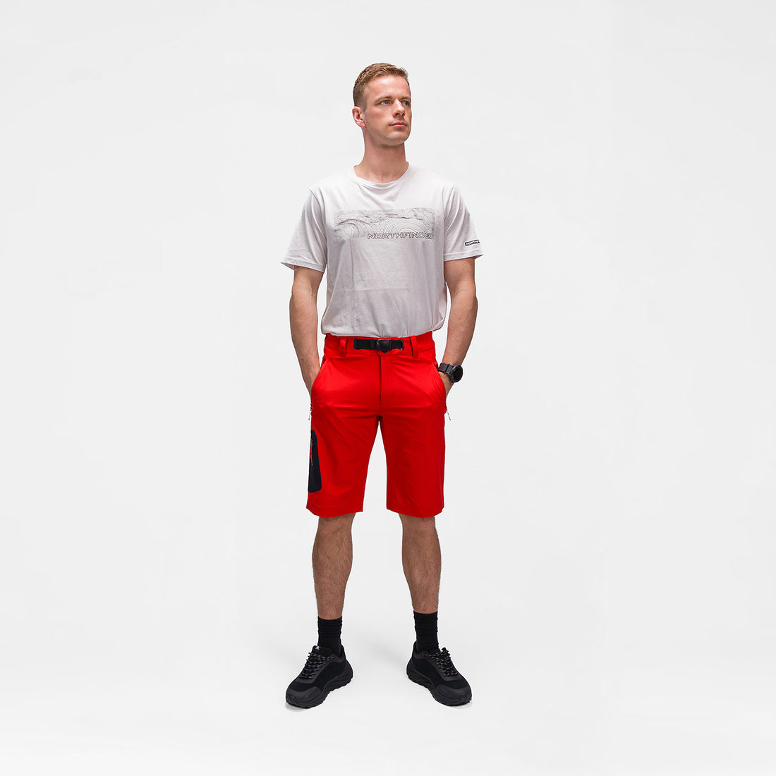 BE-50011OR men's outdoor stretch shorts CLARK