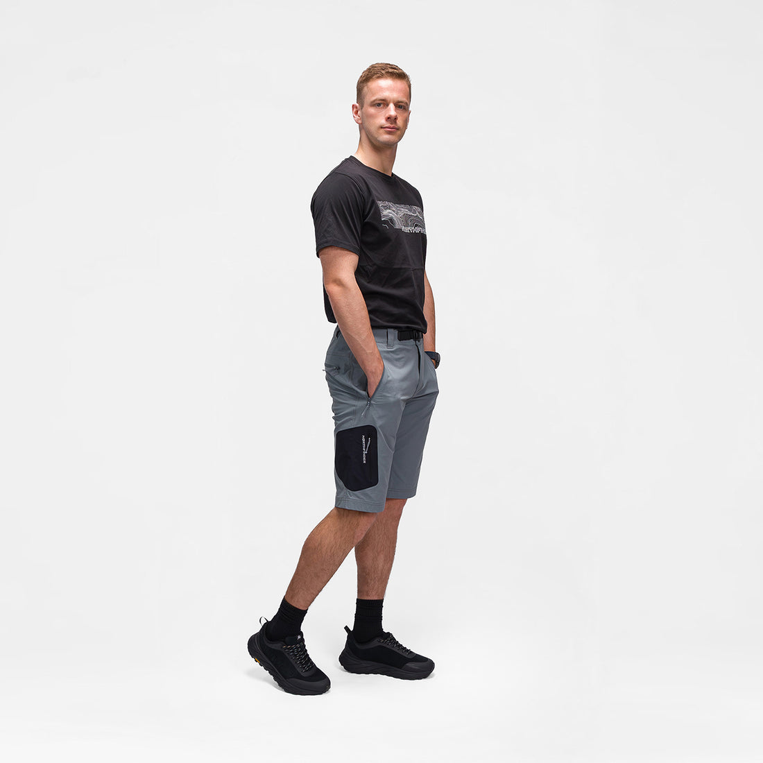 BE-50011OR men's outdoor stretch shorts CLARK