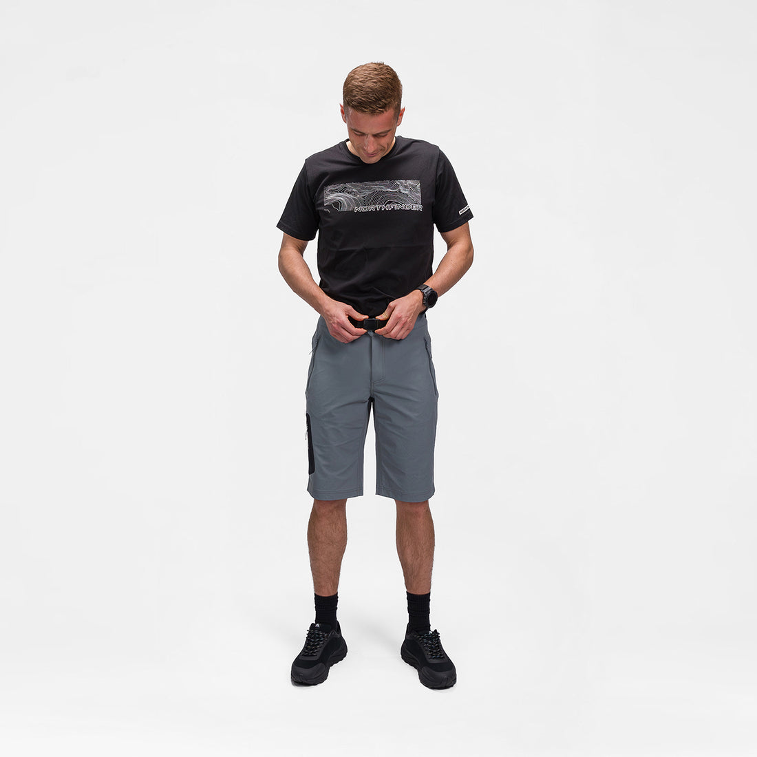 BE-50011OR men's outdoor stretch shorts CLARK