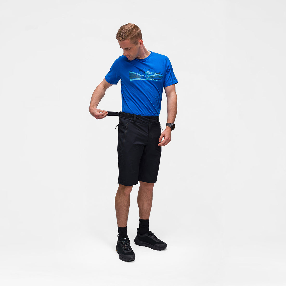 BE-50021OR men's outdoor stretch shorts HORAC