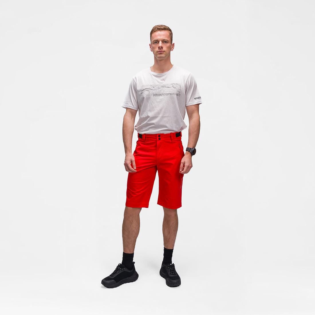BE-50021OR men's outdoor stretch shorts HORAC
