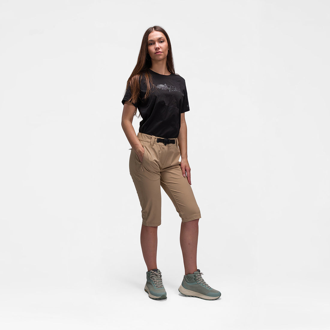 BE-60011OR women's outdoor stretch shorts WENDY