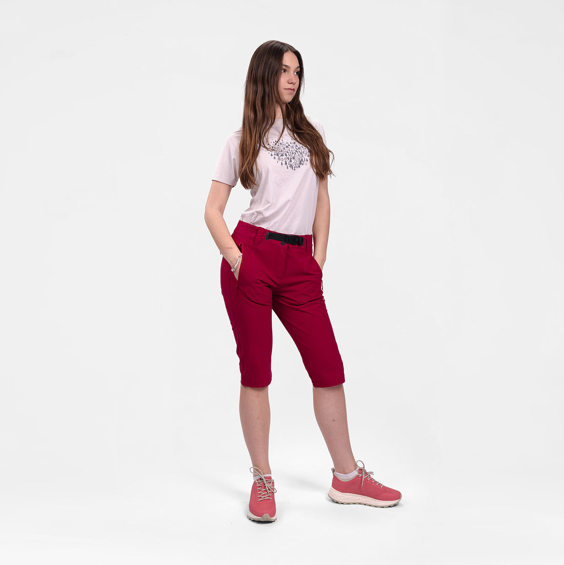 BE-60011OR women's outdoor stretch shorts WENDY