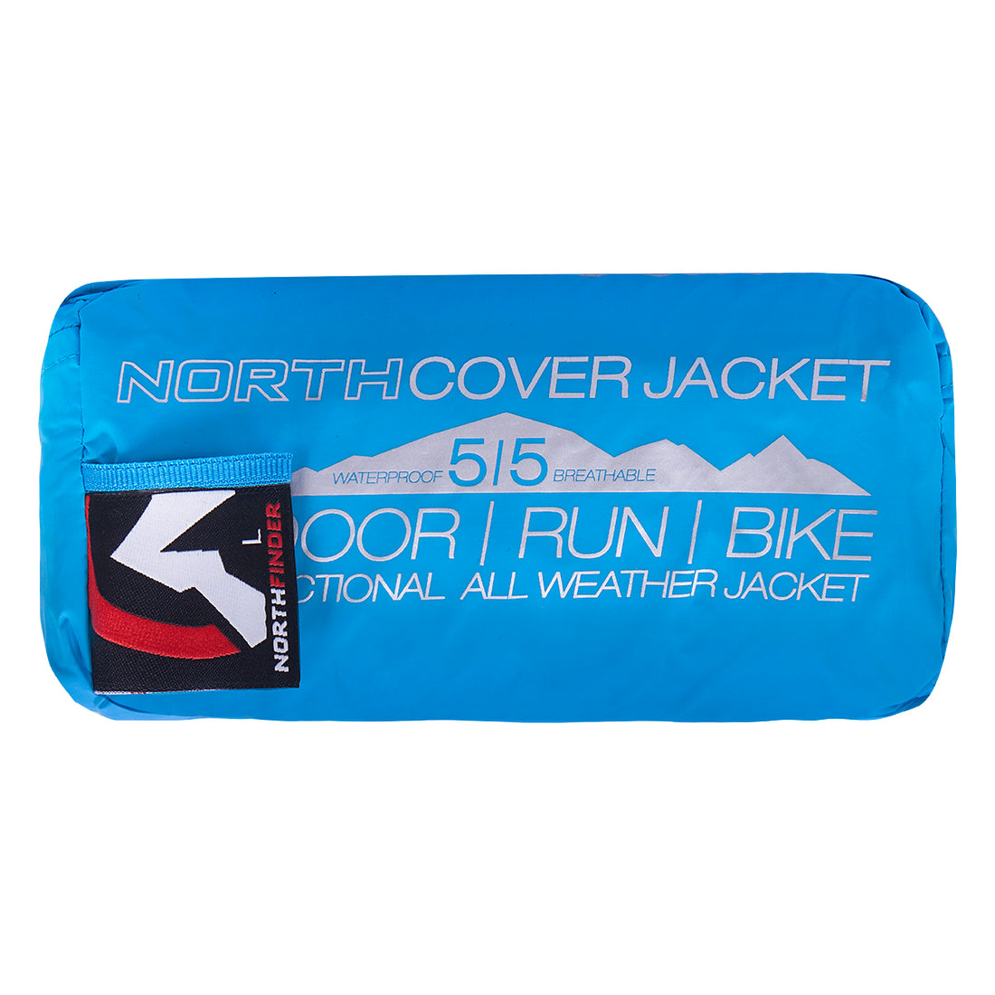 BU-3267OR men's waterproof jacket stowable 2l NORTHCOVER
