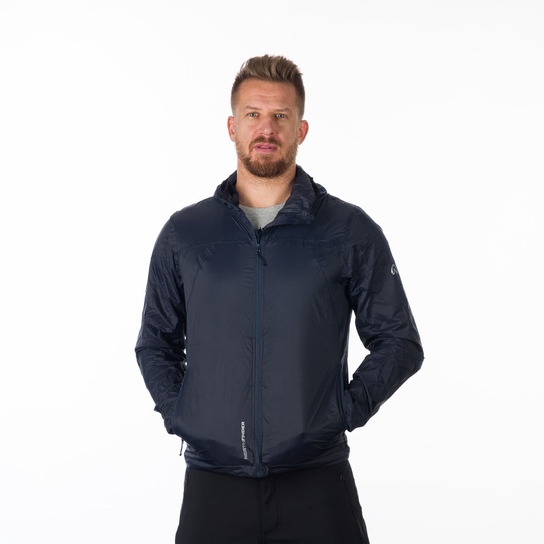 BU-3267OR men's waterproof jacket stowable 2l NORTHCOVER