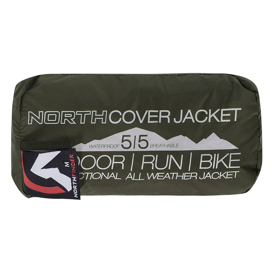 BU-3267OR men's waterproof jacket stowable 2l NORTHCOVER