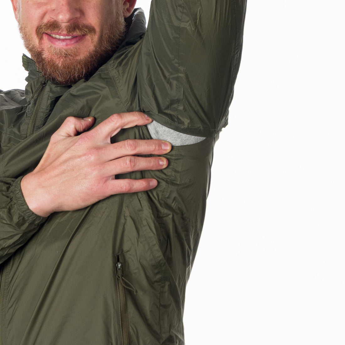 BU-3267OR men's waterproof jacket stowable 2l NORTHCOVER