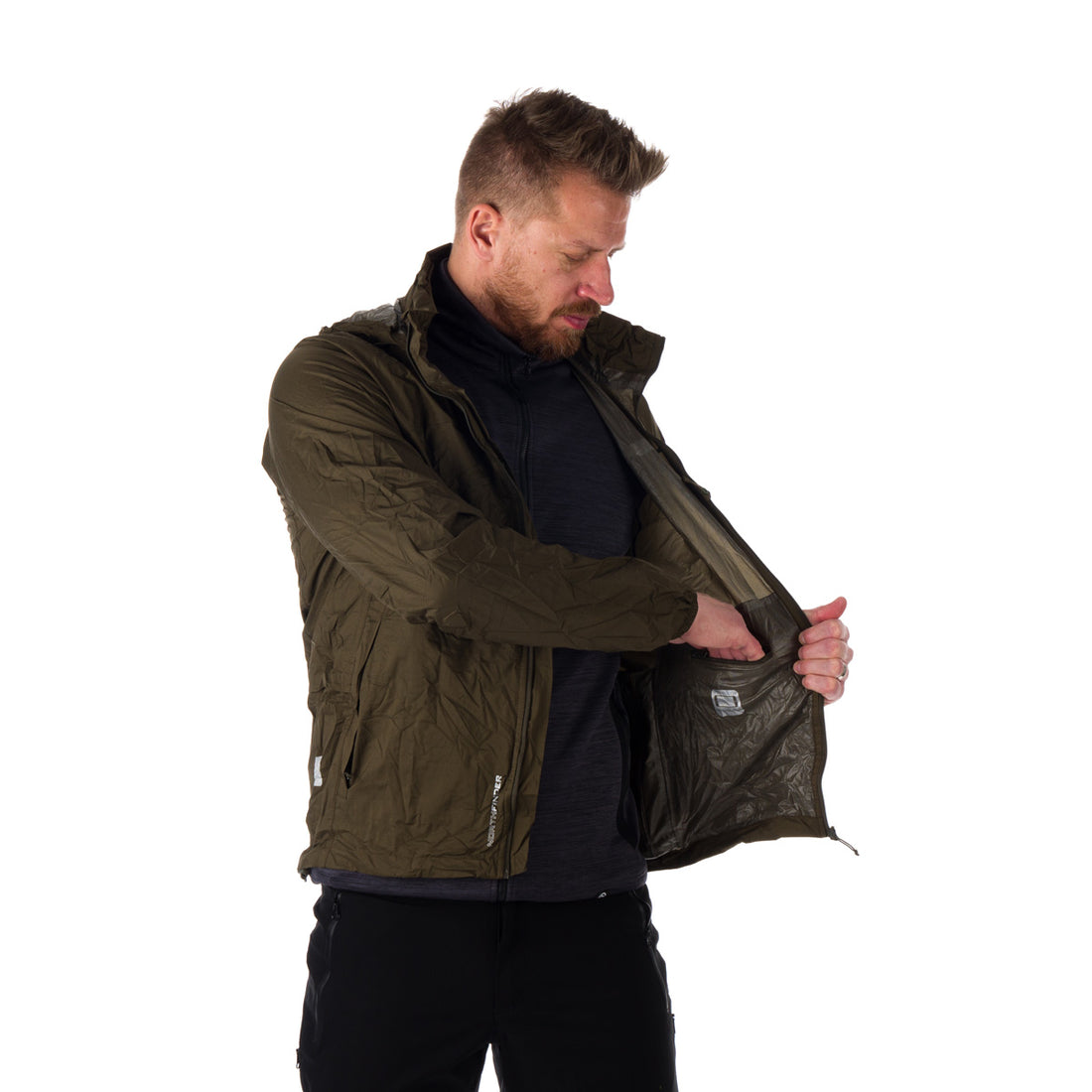 BU-32682SII men's waterproof multisport jacket stowable 2l NORTHKIT