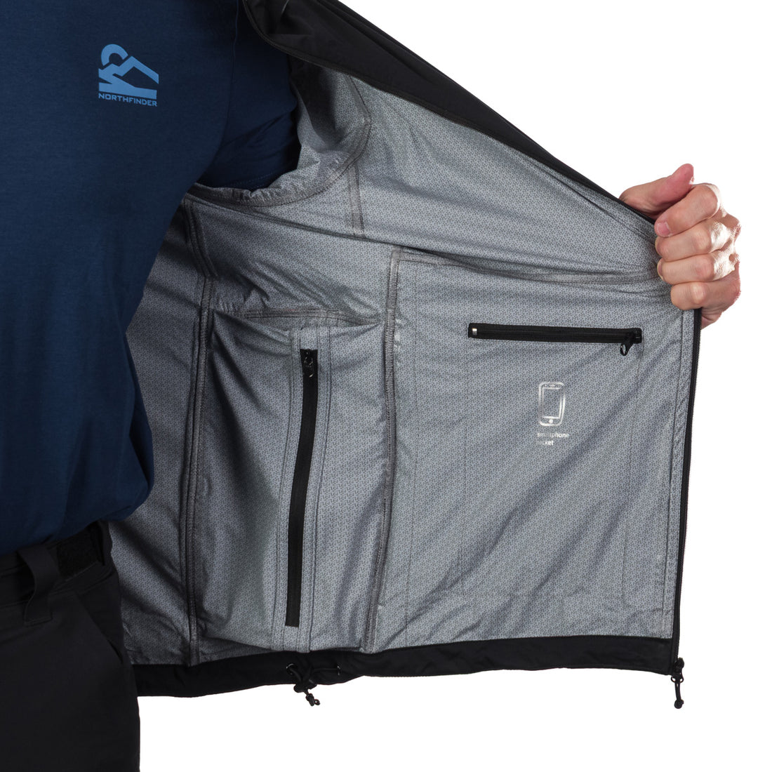 BU-32691OR men's waterproof multisport jacket stowable 2.5L  NORTHKITPRO1