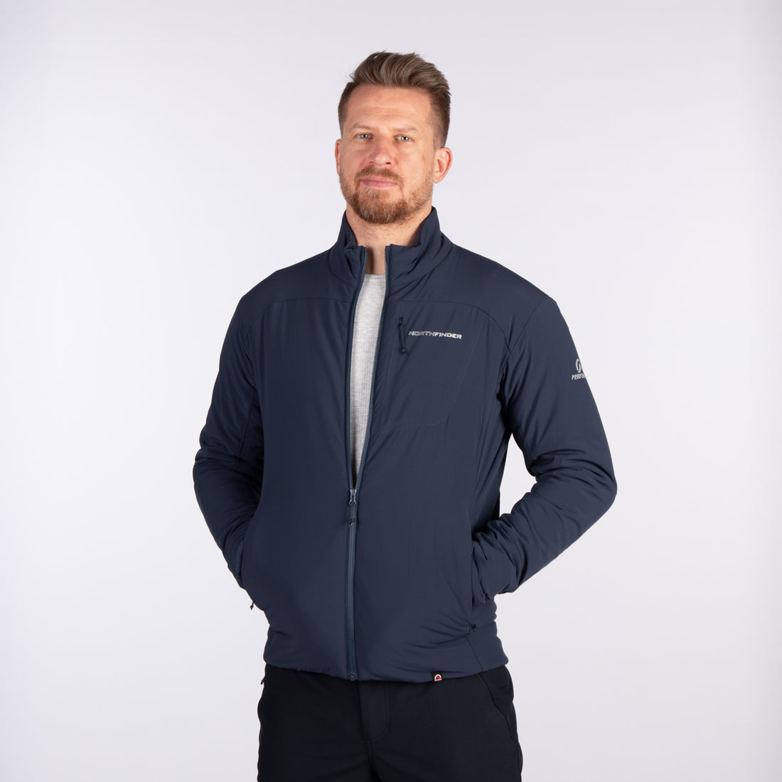 BU-3471PRO men's jacket primaloft® Eco Black SMREK