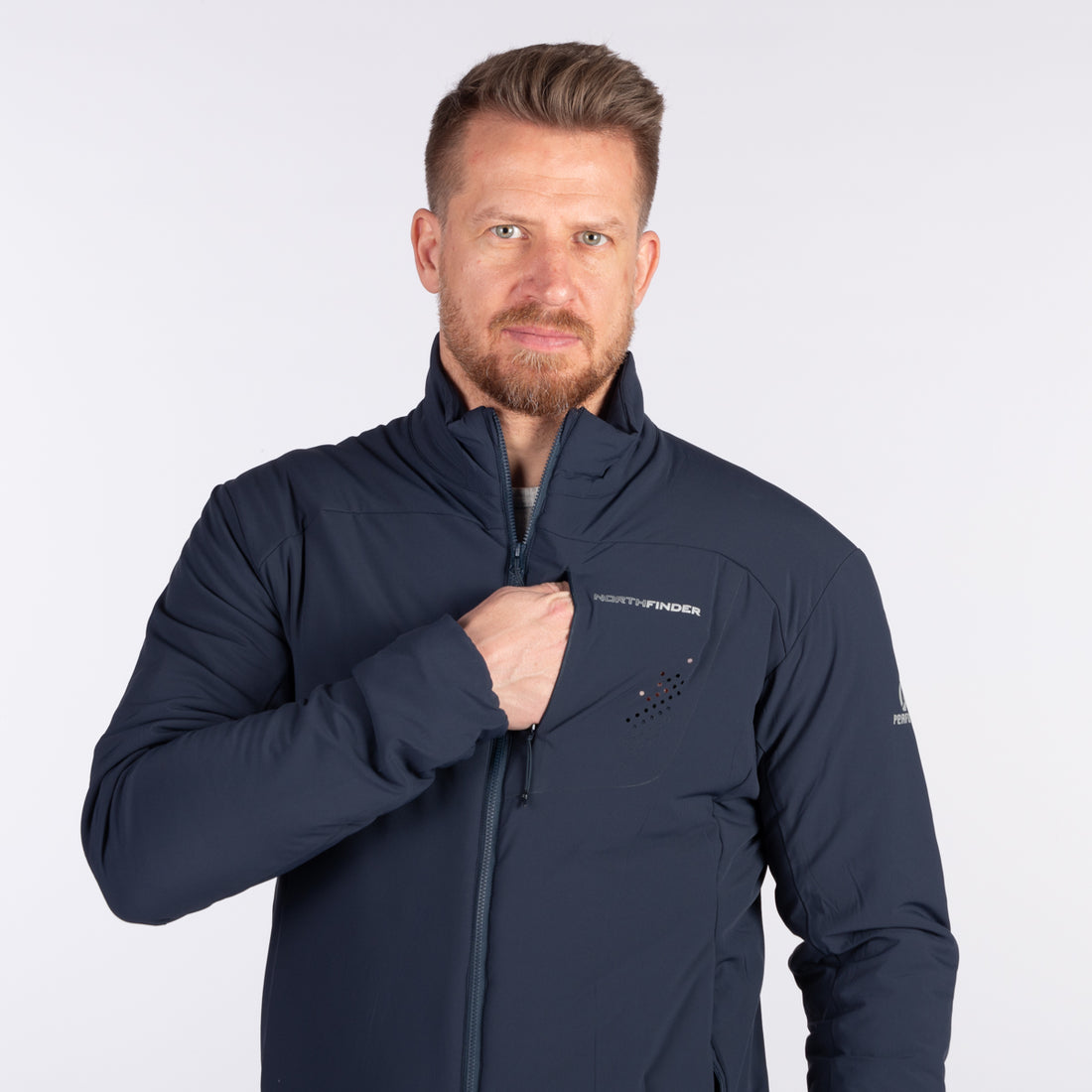 BU-3471PRO men's jacket primaloft® Eco Black SMREK