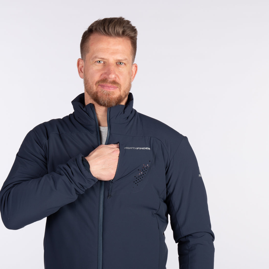 BU-3471PRO men's jacket primaloft® Eco Black SMREK