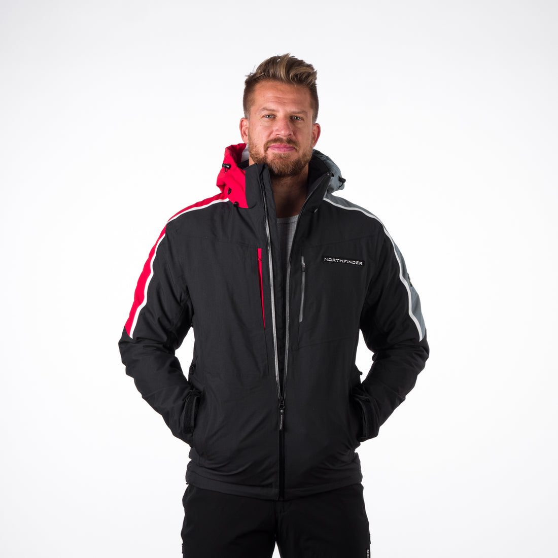 BU-36528SNW men's ski jacket BU-36528SNW