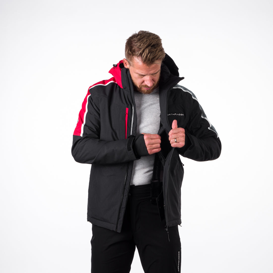 BU-36528SNW men's ski jacket BU-36528SNW