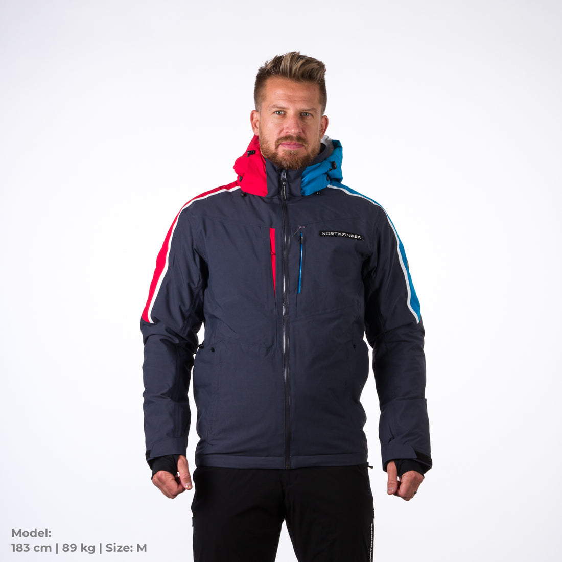 BU-36528SNW men's ski jacket BU-36528SNW